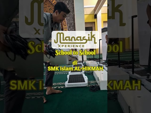 Keseruan Pesantren Ramadhan Bersama Manasik Xperience di SMK Al-Hikmah Kec. Pesanggrahan, Kota Jakarta Selatan
